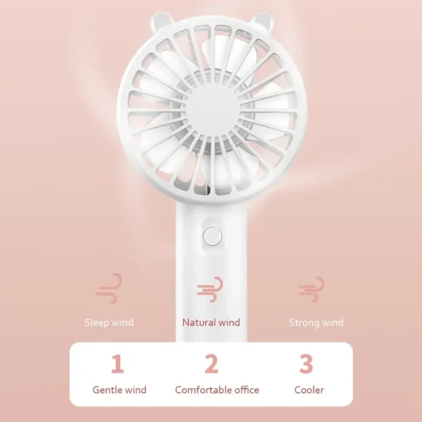 portable handheld fan small cooling fan usb rechargeable eyelash eyelash mute cooler handheld fan mini usb rechargeable desk
