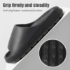 unisex house shoes non slip thick soft platform slide sandals for women men indoor outdoor shower bathroom slipper for adult