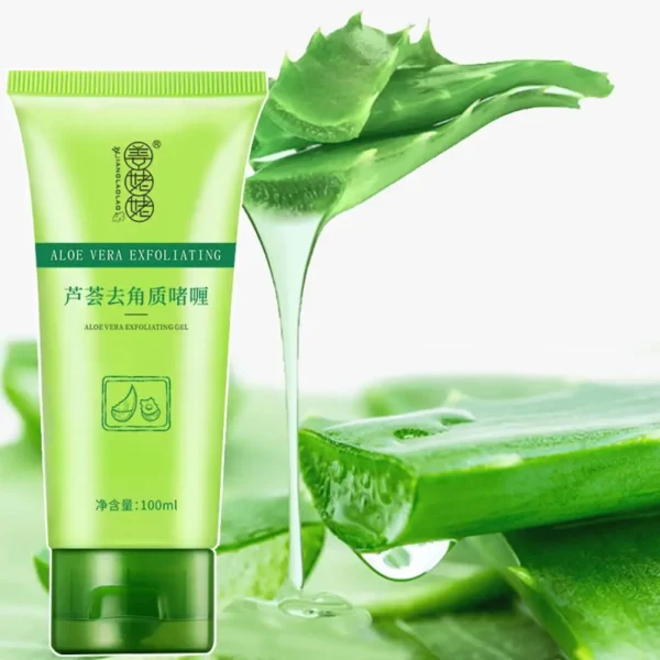 Face Exfoliating Gel Aloe Vera Remove Blackhead Moisturizing Shrink Pores Skin Care 30g-100g