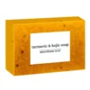 100g turmeric hand made soap, lemon kojic acid soap, shower and facial soap body care 1/3/5pcs