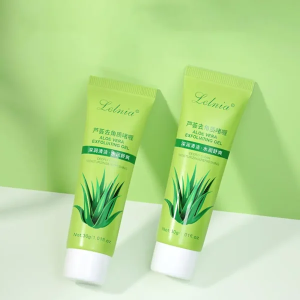 Face Exfoliating Gel Aloe Vera Remove Blackhead Moisturizing Shrink Pores Skin Care 30g-100g