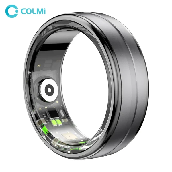 colmi r06 smart ring men women, heart rate and blood oxygen monitor, ip68 & 5atm waterproof, multi sport mode
