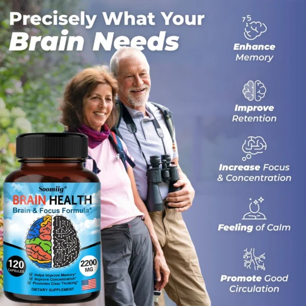 2200 mg brain booster with vitamin b6, b12 supplement to support memory. 2200 mg brain booster with vitamin b6, b12 supplement to support memory.