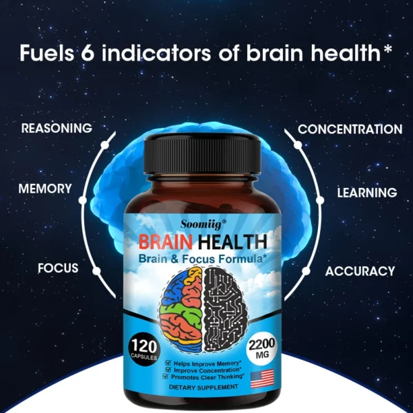 2200 mg brain booster with vitamin b6, b12 supplement to support memory. 2200 mg brain booster with vitamin b6, b12 supplement to support memory.