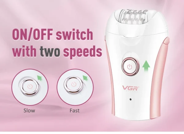 vgr 705 epilator professional epilator hair remover rechargeable hair remover women hair remover portable electric epilator